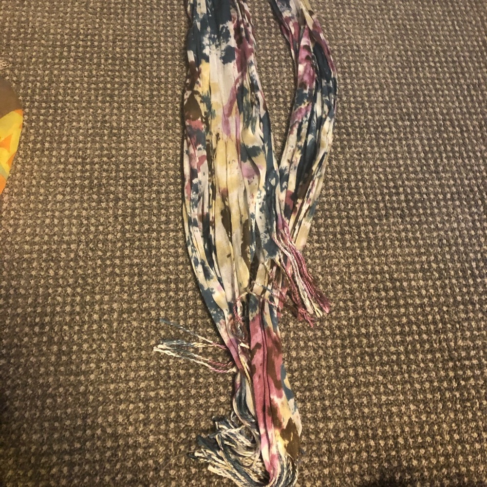 Multi colored scarf